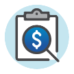 clipboard money icon