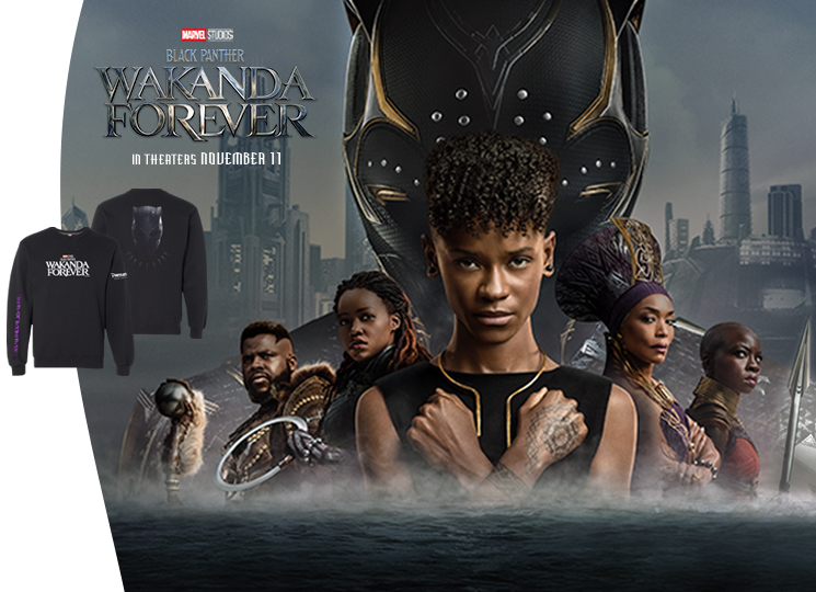Homepage Header Wakanda Forever