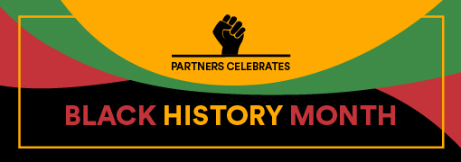 Black History Month Header with first