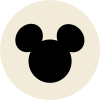 Mickey head silhouette