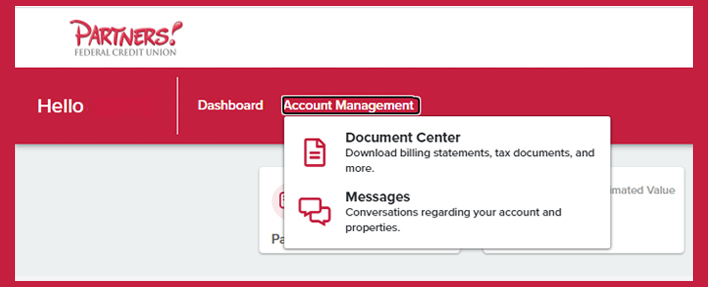 Screenshot of Document Center Dashboard