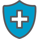 shield with cross
