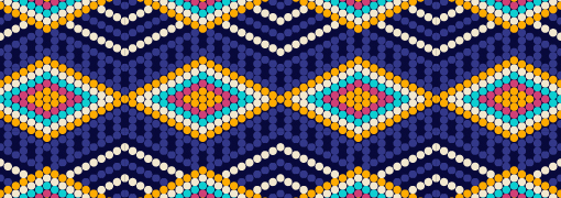 Colorful triangular shapes