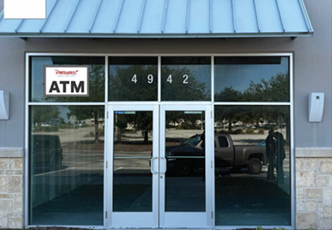 ATM sign